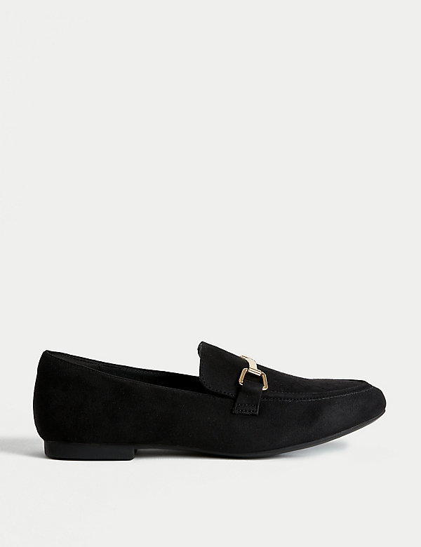 Trim Detail Slip On Flat Loafers - CA