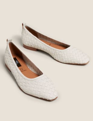 m&s ballerina pumps