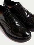 Patent Lace Up Brogues
