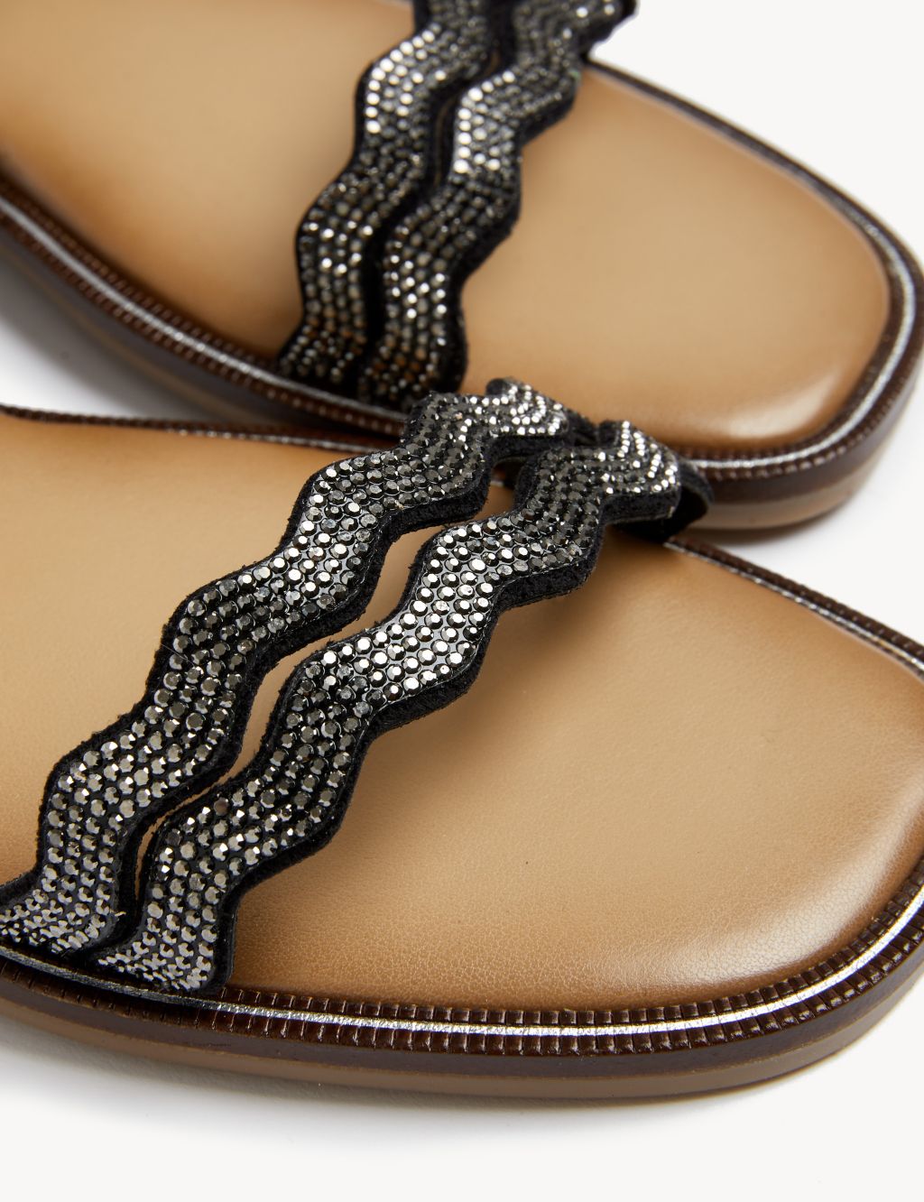 Sparkle Flat Sandals image 2