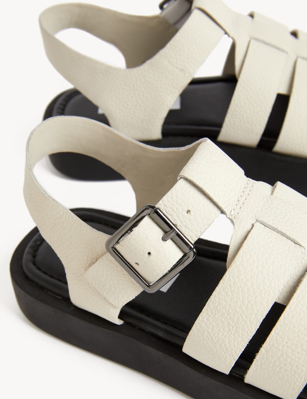 Leather Flatform Sandals image 2