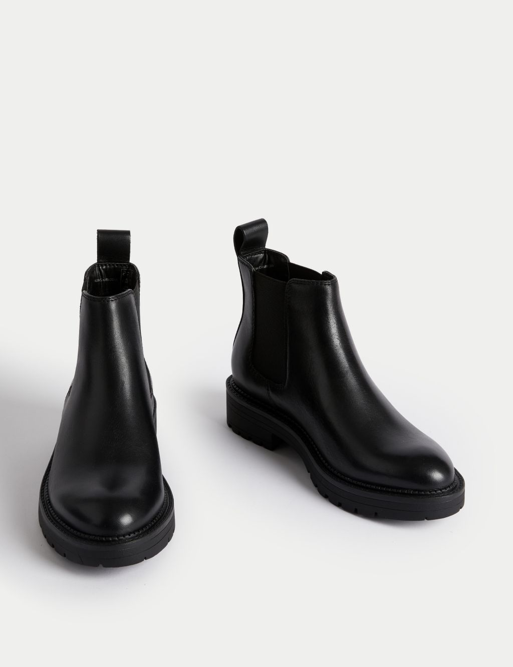 Wide Fit Leather Chelsea Boots image 2