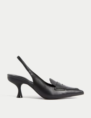 Pointed slingback outlet shoes