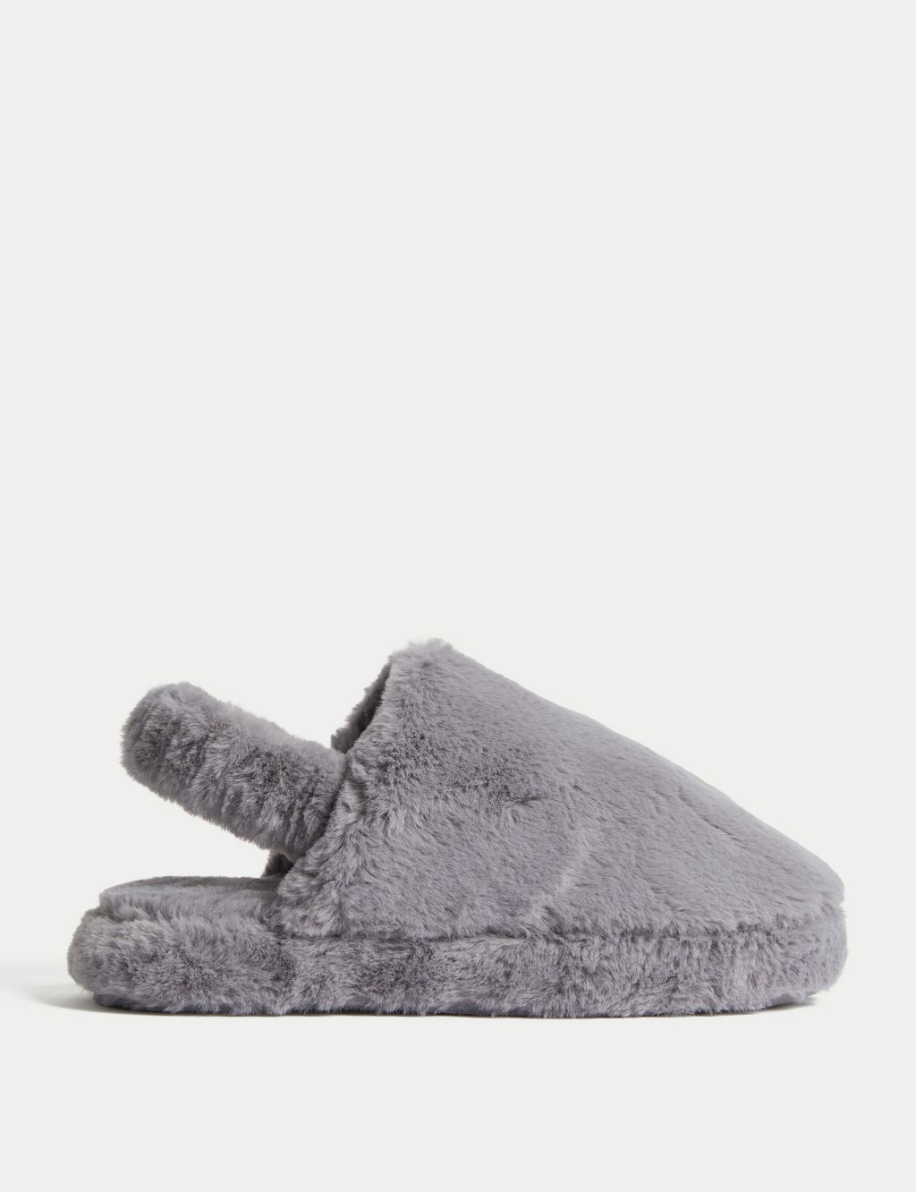 Faux Fur Slippers with Freshfeet™ image 1