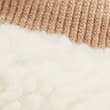 Borg Slippers - creammix