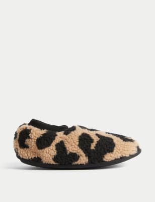 M&s leopard 2024 print slippers