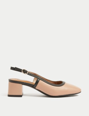 M and s cheap block heels