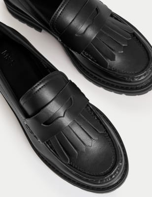 Chunky Flatform Loafers