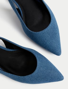 M&s navy top blue sandals
