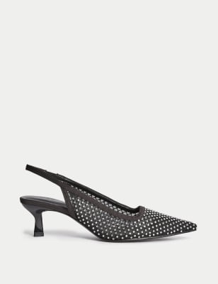 Marks and best sale spencer slingback shoes