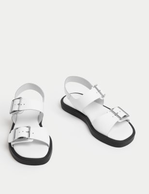 White on sale sandals m&s