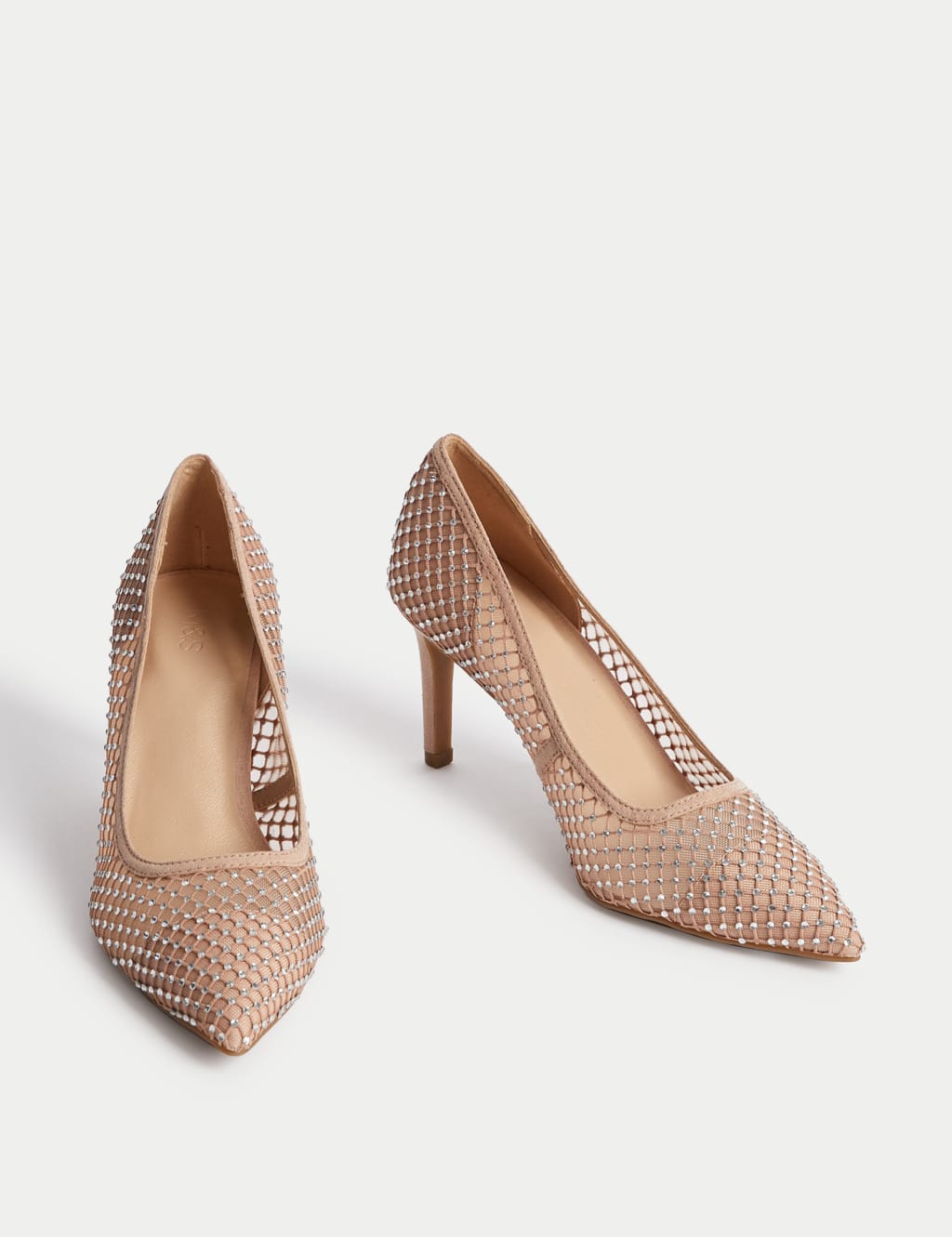 Sparkle Stiletto Heel Court Shoes image 2