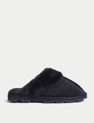 M&s suede mule discount slippers