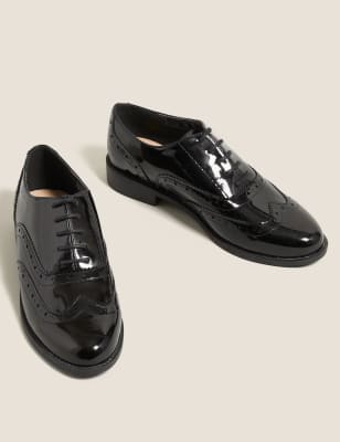 m&s ladies leather shoes