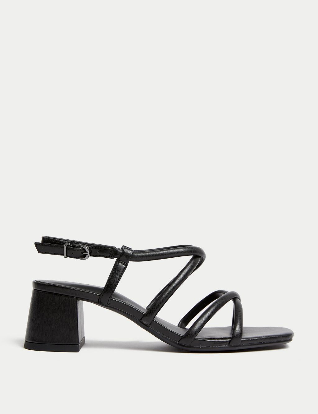 Wide Fit Strappy Block Heel Sandals image 1