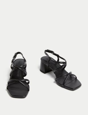 Black Heel Sandals