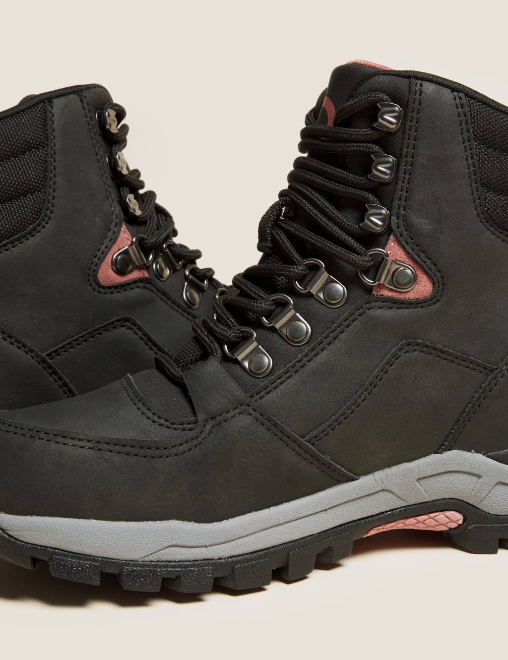 Lace Up Flat Walking Boots image 3