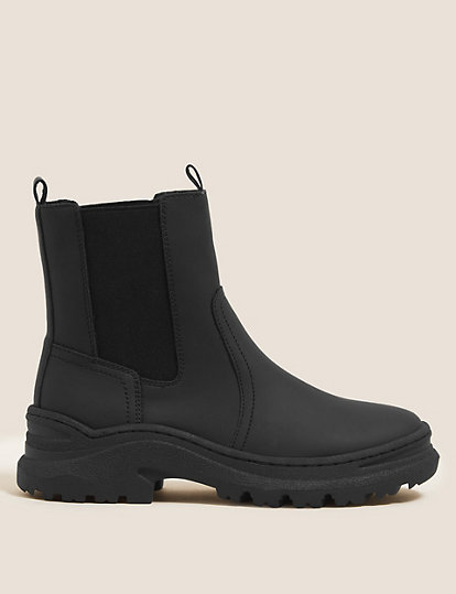 Chunky Chelsea Ankle Boots