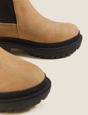

M&S Collection Botines Chelsea grandesWomens - Sand, Sand