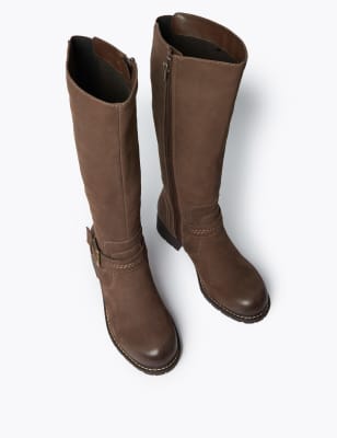 comfy wide fit boots