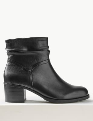 marks and spencer wide fit ankle boots