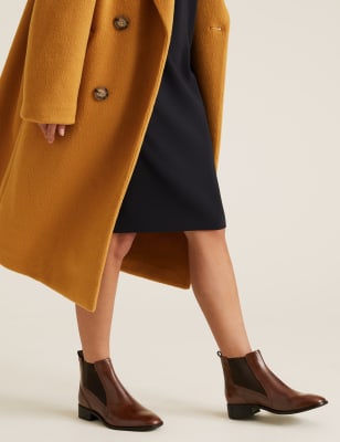 Marks and spencer wide fit 2024 ankle boots