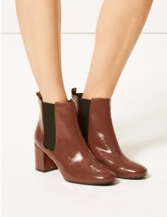 wide fit ankle boots m&s