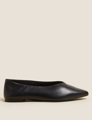 womens leather slip on