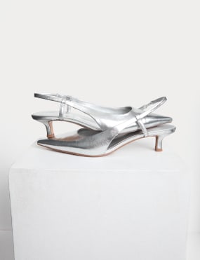 M&s top silver shoes