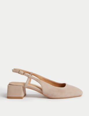 Slingback sandals best sale no heel