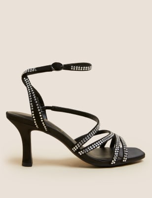 Stiletto heels ankle discount strap