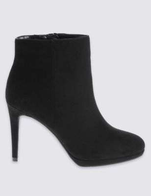 Wide Fit Stiletto Ankle Boots with Insolia® | M&S