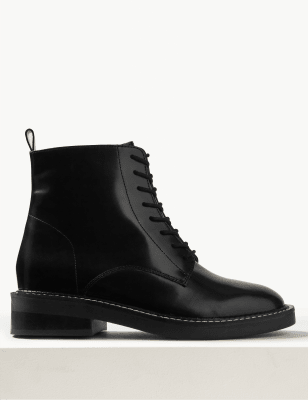 lace up boots m&s