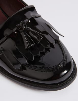 Marks and spencer hot sale black patent shoes