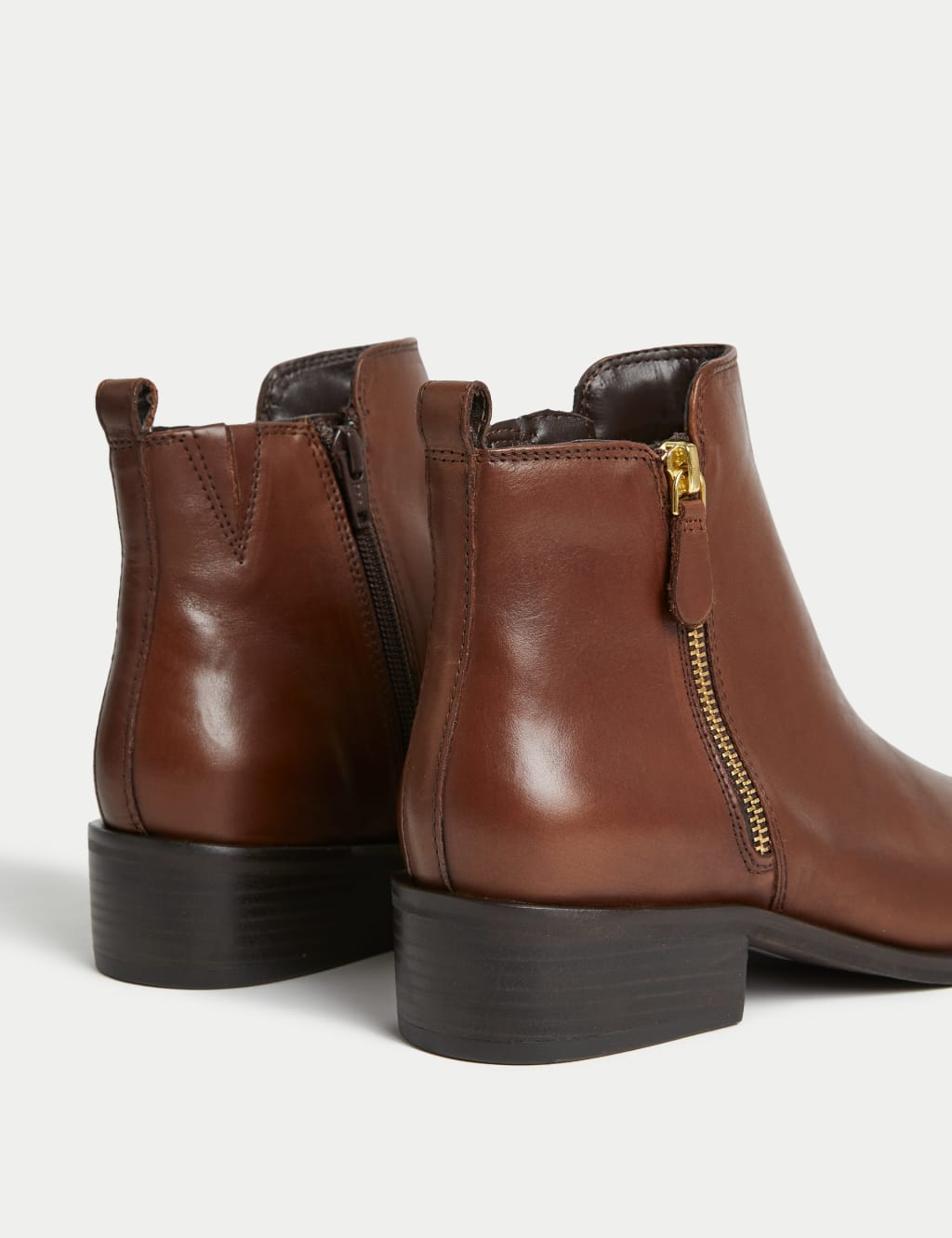 Leather Ankle Boots image 3