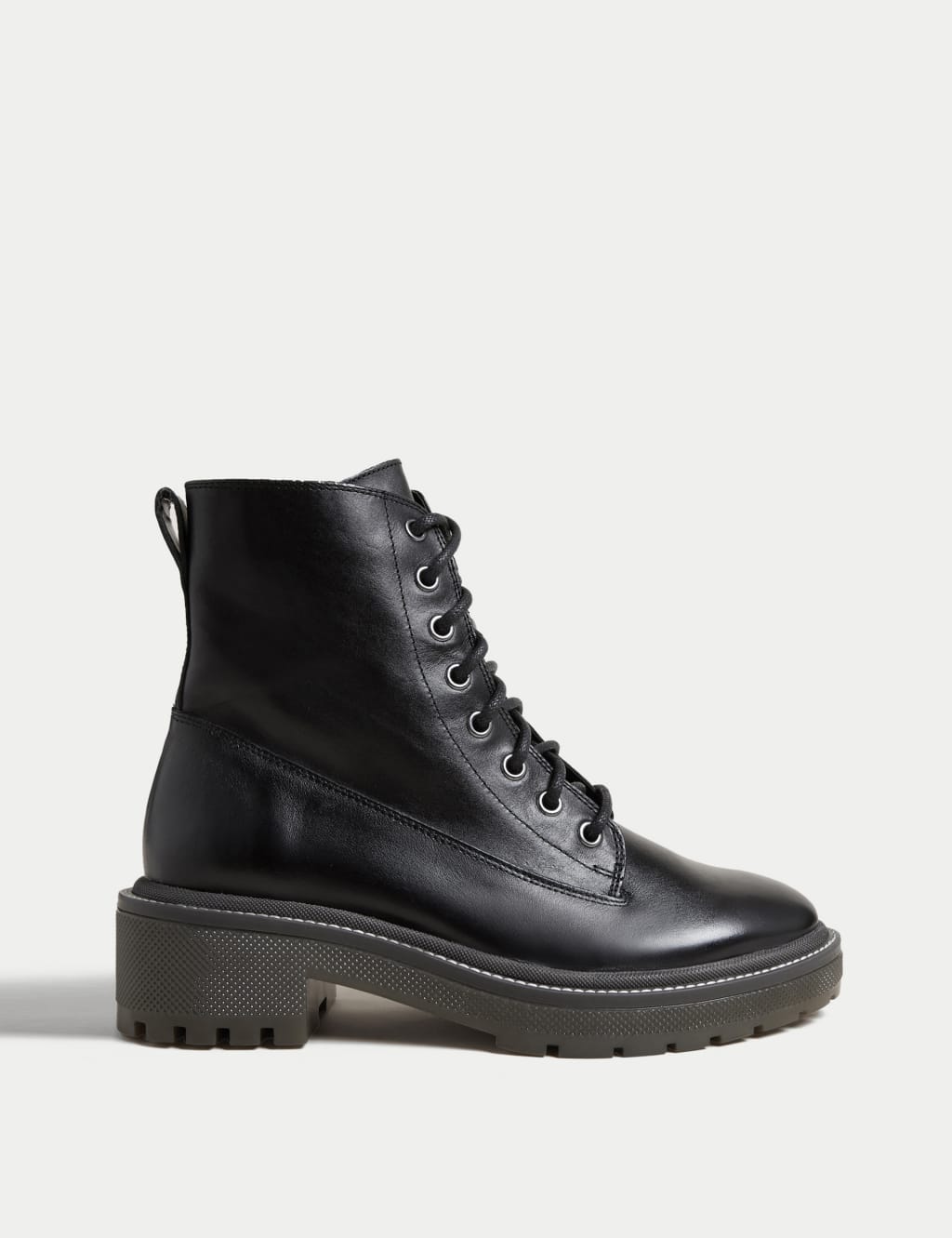 Marks and spencer ladies black ankle boots hotsell