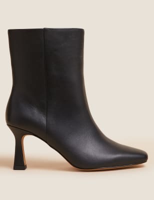 Womens ankle boots store with kitten heel