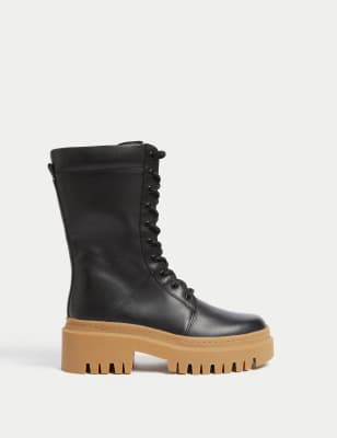 M&s on sale biker boots