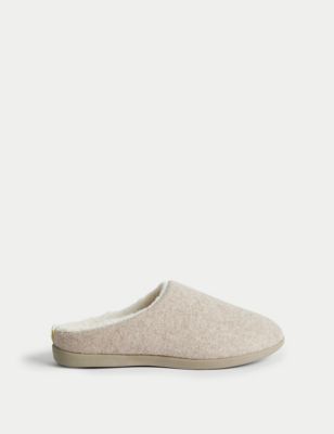 

Womens M&S Collection Mule Slippers with Secret Support - Natural Mix, Natural Mix
