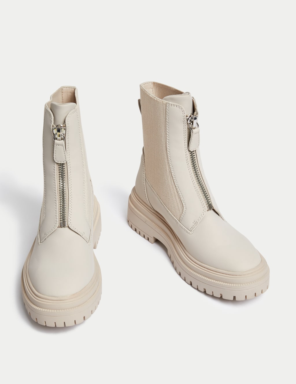 Ladies cream boots cheap