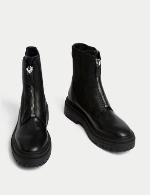 Chelsea Chunky Flatform Ankle Boots