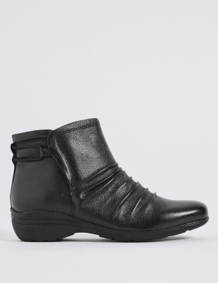 m&s flat ankle boots