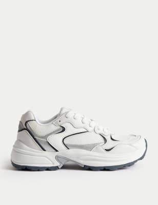 Chunky mesh sales trainers