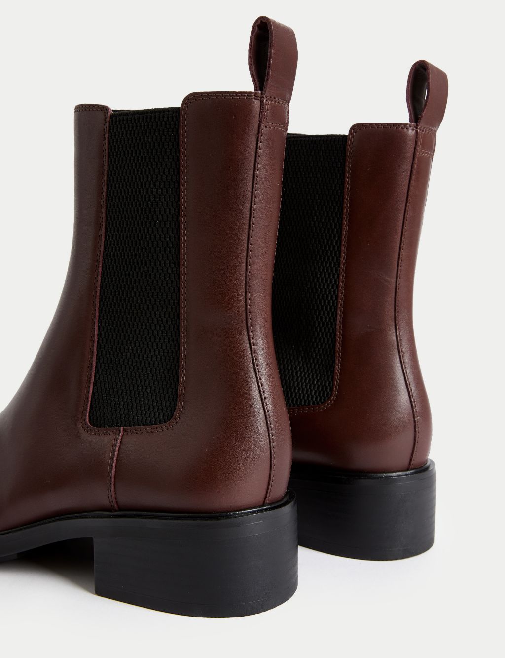Leather Chelsea Chisel Toe Boots image 3