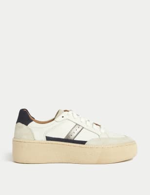 Lace Up Side Detail Trainers | M&S AU