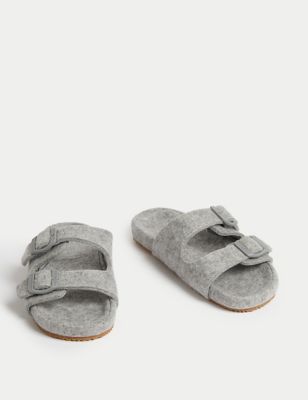 Slippers Grey In