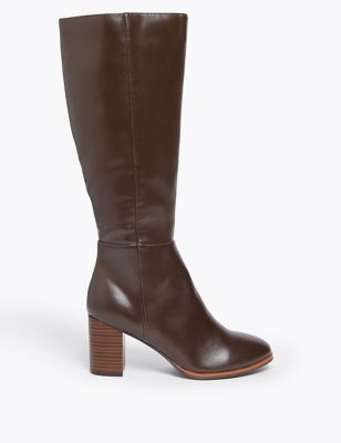 marks and spencer knee high boots