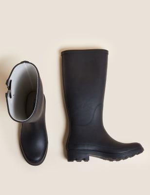 

M&S Collection Botas de agua por la rodillaWomens - Black, Black
