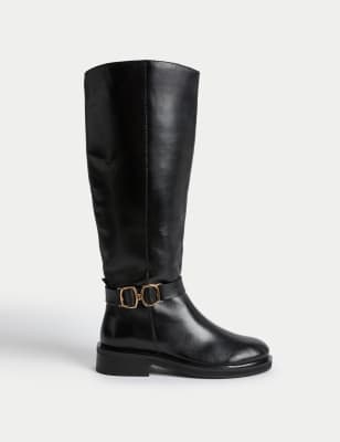 Bottes cavalieres 2024 cuir noir