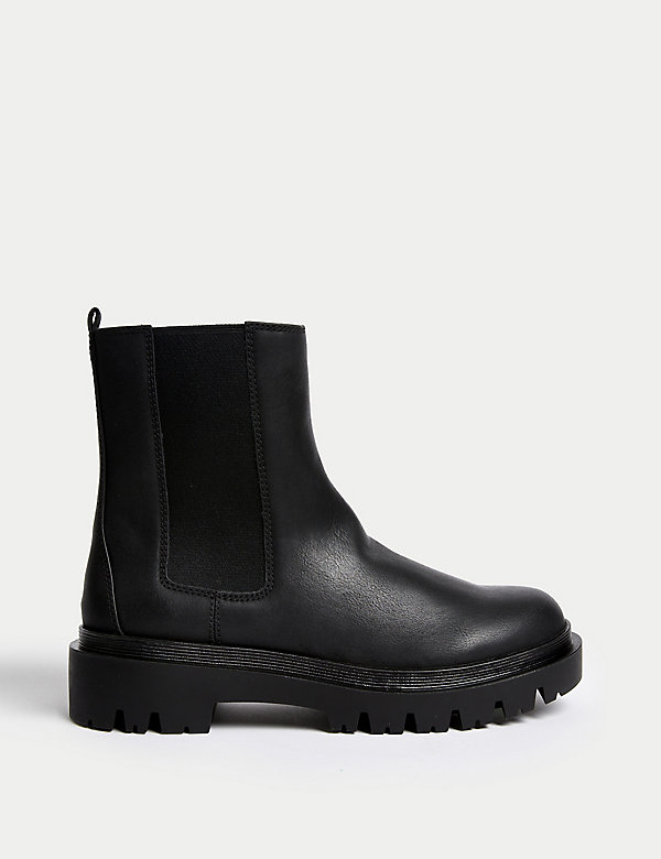 Chelsea Flatform Ankle Boots - AT